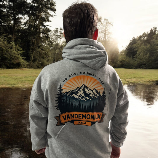 VamdemoniumUSA Gray Hoodie