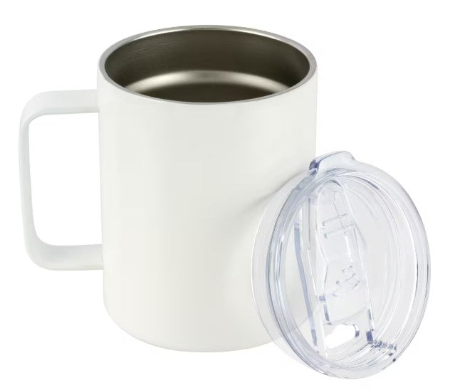 13oz Coffee/Wine Mug. White or Stainless w/VandemoniumUSA or 4RunnerMafia Print