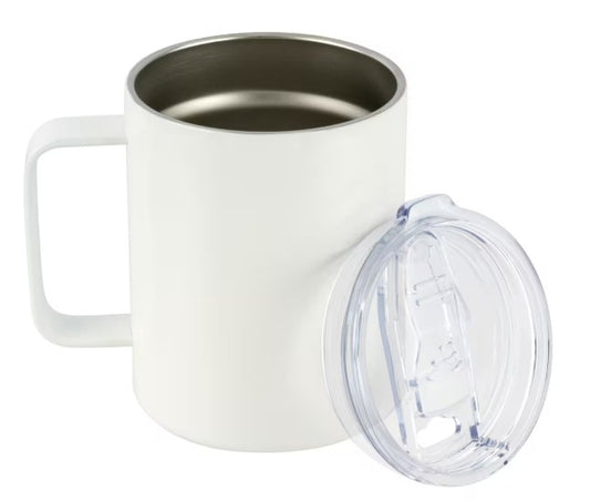 13oz Coffee/Wine Mug. White or Stainless w/VandemoniumUSA or 4RunnerMafia Print